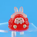 Miniatyrbild 6 av 8: Kawaii tecknade dekorationer Mini Resin Luminous Små Prydnader onesize