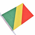 Miniatyrbillede 5 af 5: 100X Lande String Flag 25M International World 82ft Bar Par