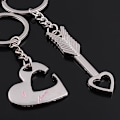 Pikkukuva 4 / 5: 1 Pari Muoti Heart Arrow Avaimenperä Avaimenperä Romanttinen Couples Key