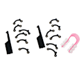 Miniatyrbilde 3 av 5: 3 størrelser i 1 nose up lifting shaping clip nose reshaper face co Red one size