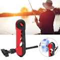 Miniatyrbillede 4 af 8: Fiskeredskaber Bærbar fiskelineopruller Reel Line Spooler hi Black Red one size