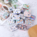 Pikkukuva 4 / 5: Mini kukka- case kolikkorasia korujen säilytyskotelo, pelti Multicolor one size