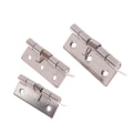 Miniatyrbilde 3 av 5: Rustfritt stål selvlukkende hjørnefjærtrekk dørhengsel 2" 2 Silver 2"