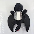 Miniatyrbillede 6 af 8: Dragon Biltilbehør Toothless Lille Dragedukke Hjelm Bil Mo A-M