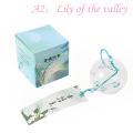 Pikkukuva 1 / 8: Wind Bell Sakura Pattern Tuulikellot Käsintehdyt Lasi Furin Home A2 A2