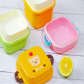 Miniatyrbild 5 av 5: Tecknad hälsosam plastmatlåda Mikrovågsugn Lunch Bento Bo Yellow one size