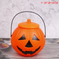 Miniatyrbilde 1 av 5: Halloween festrekvisitter Plast gresskarbøtte Dekorer Halloween Orange 18*18*16CM