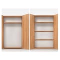 Miniatyrbilde 5 av 5: 5 stk. stansefri garderobe lagdelt skillevegg spikerfri lim L 7*7cm
