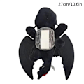 Miniatyrbillede 8 af 8: Dragon Biltilbehør Toothless Lille Dragedukke Hjelm Bil Mo B-M