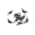 Pikkukuva 1 / 5: 50 kpl 15 mm ruostumatonta terästä pieni vetojousi koukulla T Black one size