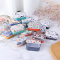 Pikkukuva 2 / 5: Mini kukka- case kolikkorasia korujen säilytyskotelo, pelti Multicolor one size