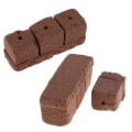Miniatyrbilde 1 av 5: 10 stk rockwool hydroponics dyrker startkuber Brown One Size