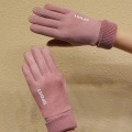 Miniatyrbillede 4 af 6: Modehandsker Efterår Vinter e Furry Warm Luffer Full Fing Fleec A10 onesize