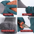 Miniatyrbillede 8 af 8: Vinterfløjlsdækgummi Slidbestandig Anti-slip Labor Prot 02 one size