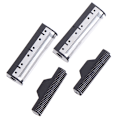Pikkukuva 3 / 5: 4 kpl / set Kemei Km-1102 hiustenleikkurin trimmeri parranajokone vaihdettava H Black onesize
