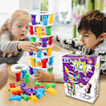 Miniatyrbillede 1 af 8: Kids Penguin Tower Collapse Balance Crazy Penguin Game Party Bo A one size