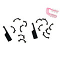Miniatyrbilde 4 av 5: 3 størrelser i 1 nose up lifting shaping clip nose reshaper face co Red one size