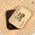 Miniatyrbillede 1 af 8: Slider Poker A K Metal Push Card EDC Spinners D Onesize