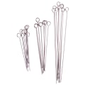 Miniatyrbilde 2 av 5: 10 stk kjøttgås Rundstek grillspyd Pinne i rustfritt stål Silver L:30cm