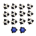 Miniatyrbillede 1 af 6: 14 stk Golf Spikes Anti Slip TPR udskiftningssko med skruetapper T onesize