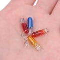 Miniatyrbilde 3 av 5: 10 stk T5 12v 1,2w bil halogen instrumentlys Dashboard pære Red
