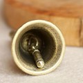 Miniatyrbillede 4 af 5: Messing Håndværk trykstøbt Drop Wind Bell Tibetansk bronzeklokke Brown 5*2*2cm