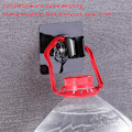 Miniatyrbild 5 av 5: 1st Duschhuvudshållare Justerbar Väggfäste för badrum Transparent 7.2*7.2CM