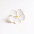 Miniatyrbilde 5 av 5: Bryllup enkel plomme serviett serviett 5 kronblad lucky flower serviett Gold 6pcs