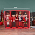Miniatyrbild 3 av 5: 1st 13CM Nötknäppare Puppet Soldat Juldekor hänge Hem Random Color 1Pc