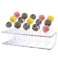 Miniatyrbilde 2 av 5: Cake Lolli Holder Akryl Display Stand 15 hulls godteriholder de Transparent