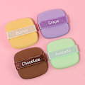 Miniatyrbilde 5 av 8: Gjenbrukbart Makeup Puff Set Air Cushion Sponge Cosmetic Puff Makeu Coffee thick