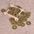 Miniatyrbilde 4 av 8: 50 stk Tradisjonelle Feng Shui-mynter Fortune Lucky Wealth-smykker A 25mm