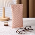 Miniatyrbillede 1 af 8: Vævet Brille Opbevaring Taske Briller Pouch Solbriller Box Eyewear Pink onesize
