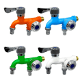 Miniatyrbillede 5 af 5: 1/2" Universal Interface vandhane Dobbelt udtag Dual Control Wate Blue One Size