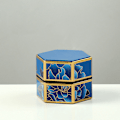 Miniatyrbild 1 av 8: Hexagonal plåt förvaringslåda Lufttät behållare case för StyleH S StyleH S