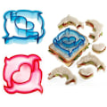 Miniatyrbillede 1 af 5: Sandwich ter Butterfly Hunde Blomst Form Kage Brød Toast Form M Other Dolphin shape