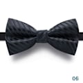 Miniatyrbillede 1 af 8: Mode Mænd Butterfly Party Bryllupssløjfe Black Bowknot Bowti 06 one size