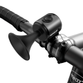 Miniatyrbilde 5 av 5: Sykkel Electronic Loud Horn 120 db Safety Electric Bell Police Bi Black one size