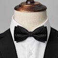 Miniatyrbillede 2 af 8: Mode Mænd Butterfly Party Bryllupssløjfe Black Bowknot Bowti 06 one size