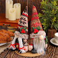 Miniatyrbild 6 av 8: Jultomte i Plysch Style1