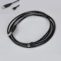 Miniatyrbillede 4 af 5: Sort micro usb opladningsdatakabel til playstation 4 ps4 Black One Size