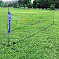 Miniatyrbild 4 av 8: Bärbar hopfällbar standard professionell badmintonnät inomhus ut White 4.1m