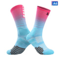 Miniatyrbilde 1 av 5: Anti-skli fotballsokker Herre Dame Sklisikker fotball Basketball T color A6