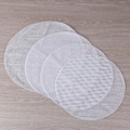 Miniatyrbillede 4 af 5: Runde non-stick silikone mesh bageforinger dampkoger D White A:28cm