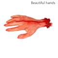 Miniatyrbilde 5 av 8: Avskårne Hender Halloween Zombie Hånd Avskåret Arm Rekvisitter Broken B A3
