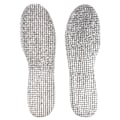 Miniatyrbillede 1 af 5: 1 par aluminiumsfolie lammeulds-indlægssåler Winter Warm Soft Plus Silver one size