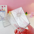Miniatyrbillede 6 af 7: Penbeholder massiv akryl multifunktionel skrivebordsmakeup Brus Transparent onesize