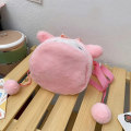 Miniatyrbild 8 av 8: Plysch Kawaii Shoulder Crossbody Bag Plysch Kvinnor Tecknad Presenter Purple onesize