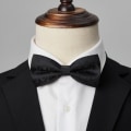Miniatyrbillede 5 af 8: Mode Mænd Butterfly Party Bryllupssløjfe Black Bowknot Bowti 07 one size