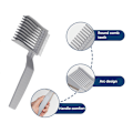 Pikkukuva 2 / 8: Parturi Hair ting Kaareva sijoittelukampa Muotoileva hiusleikkuri C Gray onesize